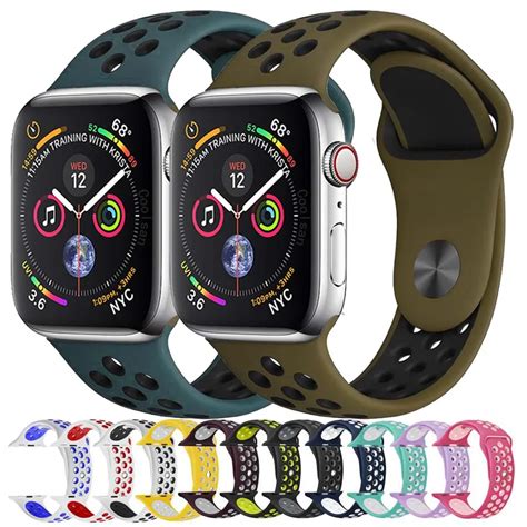 silicone apple watch band 40mm